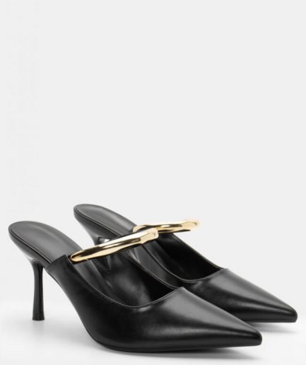 Mules με Μεταλλική Λεπτομέρεια