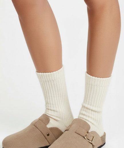 Clogs Σαμπό Δίσολα με Διακοσμητικό Λουράκι