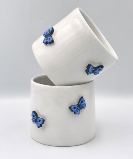 Blue Flutter Mug