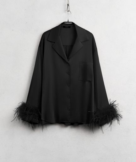 SHIRT WITH FEATHERS
