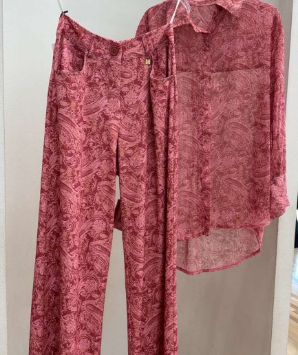 ISLAND SET SHIRT AND SKIRT