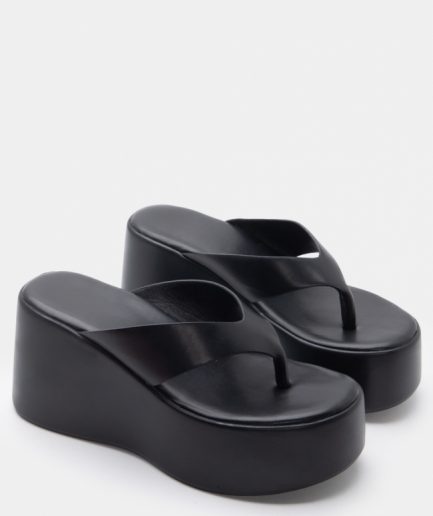 Πλατφόρμες Thong Μονόχρωμες